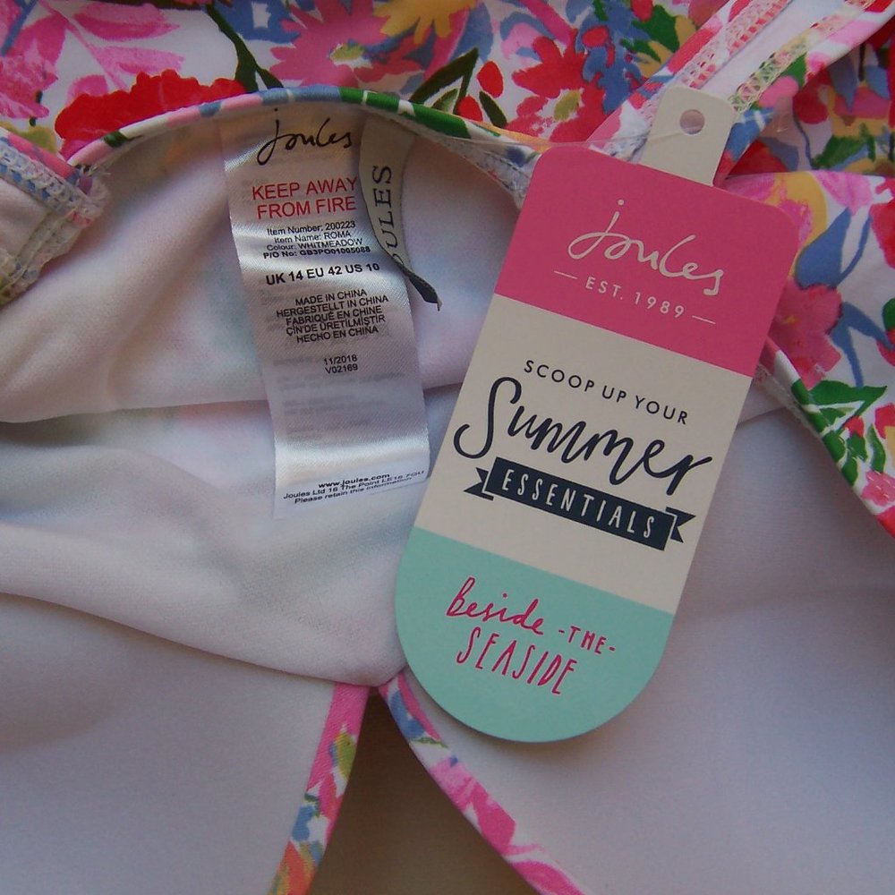 JOULES Roma Tankini Top - Picture 2 of 4